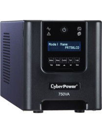 Cyber Power CyberPower Smart App Sinewave PR750LCD 750VA Pure Sine Wave Mini-Tower LCD UPS - Mini-tower - AVR - 8 Hour Recharge 