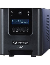 Cyber Power CyberPower Smart App Sinewave PR750LCD 750VA Pure Sine Wave Mini-Tower LCD UPS - Mini-tower - AVR - 8 Hour Recharge 