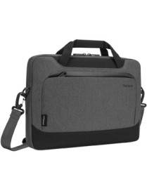 Targus Cypress TBS92602GL Carrying Case (Slipcase) for 13" to 14" Notebook - Gray - Woven Fabric Body - Shoulder Strap, Handle, 