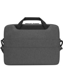 Targus Cypress TBS92602GL Carrying Case (Slipcase) for 13" to 14" Notebook - Gray - Woven Fabric Body - Shoulder Strap, Handle, 