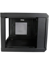 StarTech.com 2 Post 6U 19" Wall Mount Network Cabinet 15" Deep - Locking Vented IT Data Equipment/Switch Rack Enclosure w/Shelf/