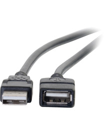 C2G USB Extension Cable - Type A Male USB - Type A Female USB - 3m - Black