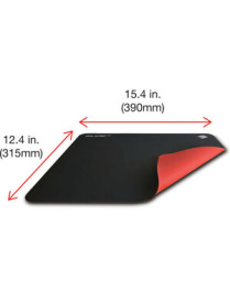 Mad Catz The Authentic G.L.I.D.E. 19 Gaming Surface - 3D - 70.87 mil (1.80 mm) x 15.35" (390 mm) x 12.40" (315 mm) Dimension - S