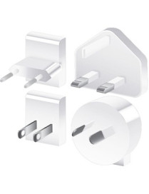 ALOGIC USB-C Laptop/Macbook Wall Charger 60W with Power Delivery- Travel Edition with AU, EU, UK, US Plugs and 2m Cable - 1 Pack