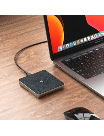 Alogic Ultra Wireless Charging Pad - 10W - 1 - 5 V DC, 9 V DC Input - Input connectors: USB