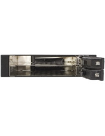 StarTech.com StarTech.com 2 Drive 2.5in Trayless Hot Swap SATA Mobile Rack Backplane - Storage bay adapter - black - Easy, trayl