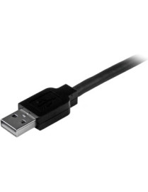 StarTech.com 15m / 50 ft Active USB 2.0 A to B Cable - M/M - Connect USB 2.0 devices up to 50ft away, with no signal loss - Acti