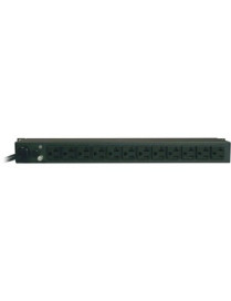 Tripp Lite PDUMH20 PDU Metered 120V 20A 12 Outlet - 12 x NEMA 5-15/20R - 1U 19" Rack-mountable, Zero U 19" Vertical Rackmount