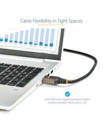 StarTech.com 10ft/3m HDMI 2.1 Cable, Certified Ultra High Speed HDMI Cable 48Gbps, 8K 60Hz/4K 120Hz HDR10+, 8K HDMI Cable, Monit