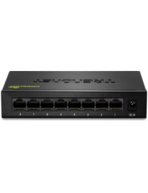 TRENDnet 8-Port Gigabit GREENnet Switch, Ethernet Network Switch, 8 x 10-100-1000 Mbps Gigabit Ethernet Ports, 16 Gbps Switching