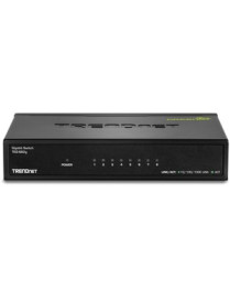 TRENDnet 8-Port Gigabit GREENnet Switch, Ethernet Network Switch, 8 x 10-100-1000 Mbps Gigabit Ethernet Ports, 16 Gbps Switching