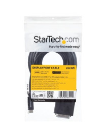 StarTech.com 6.6 ft / 2 m USB-C to DVI Cable - USB Type-C Video Adapter Cable - 1920 x 1200 - Black - 6.6 ft. / 2 m USB C to DVI