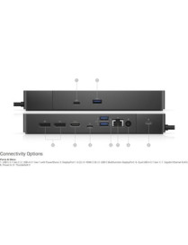 Dell Thunderbolt Dock- WD19TB 130w Power Delivery - 180 W - Thunderbolt - Thunderbolt - Wired