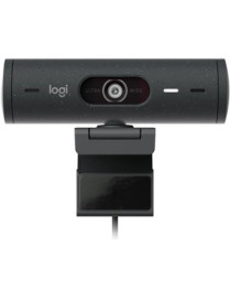 Logitech BRIO 505 Webcam - 4 Megapixel - 60 fps - Graphite - USB Type C - 1920 x 1080 Video - Auto-focus - 4x Digital Zoom - Mic