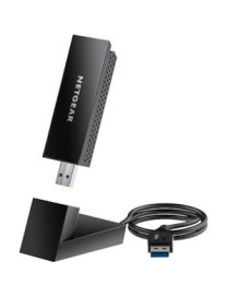 Netgear Nighthawk A8000 IEEE 802.11ax Tri Band Wi-Fi Adapter for Computer/Notebook - USB 3.0 Type A - 2.93 Gbit/s - 2.40 GHz ISM