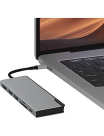 ALOGIC Ultra USB-C Dock UNI - 2 x USB-A (USB 3.0) 1 x USB-C (Data/PD 100W) 1 x SD Card Slot 1x Micro SD Card Slot 1 x HDMI 4K @3