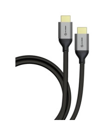 Alogic 2m Ultra 8K HDMI to HDMI Cable - V2.1 - Space Grey - 6.6 ft HDMI A/V Cable for Audio/Video Device, Notebook, PC, Gaming C