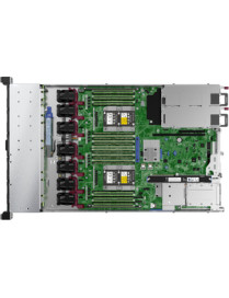 HPE ProLiant DL360 G10 1U Rack Server - 1 x Intel Xeon Silver 4208 2.10 GHz - 16 GB RAM - Serial ATA/600, 12Gb/s SAS Controller 