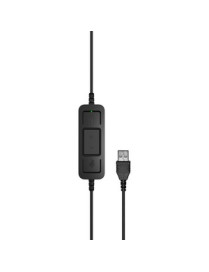 EPOS | SENNHEISER IMPACT SC 60 USB ML - Stereo - USB - Wired - 60 Hz - 16 kHz - On-ear - Binaural - Supra-aural - 6.9 ft Cable -