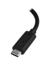 StarTech.com USB-C to VGA Adapter - 1920x1200 - USB C Adapter - USB Type C to VGA Monitor / Projector Adapter - Use this unique 