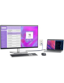Dell P2723DE 27" QHD WLED LCD Monitor - 16:9 - Black, Silver - 27" (685.80 mm) Class - In-plane Switching (IPS) Black Technology