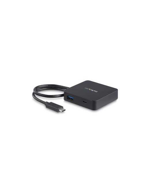 StarTech.com USB C Multiport Adapter - Portable USB Type-C Mini Dock to 4K UHD HDMI Video - GbE, USB 3.0 Hub - Thunderbolt 3 Com