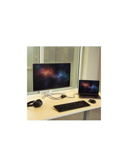 StarTech.com USB C Multiport Adapter - Portable USB Type-C Mini Dock to 4K UHD HDMI Video - GbE, USB 3.0 Hub - Thunderbolt 3 Com