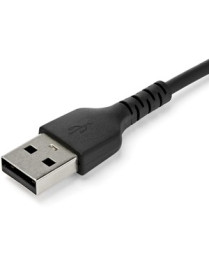 StarTech.com 1m USB A to USB C Charging Cable - Durable Fast Charge & Sync USB 2.0 to USB Type C Data Cord - Aramid Fiber M/M 3A