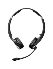 EPOS | SENNHEISER IMPACT SD 30 HS Headset - Stereo - Wireless - DECT - 590.6 ft - 150 Hz - 6.80 kHz - On-ear - Binaural - Noise 