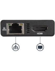 StarTech.com USB-C Multiport Adapter - USB-C Travel Dock w/ 4K HDMI - 60W PD Pass-Through, GbE, 2x USB-A - Mini USB Type-C Docki