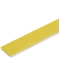 StarTech.com 25ft. Hook and Loop Roll - Yellow - Cable Management (HKLP25YW) - 25ft Bulk Roll of Yellow Hook and Loop Tape 3/4in