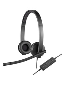 Logitech USB Headset Stereo H570e - Stereo - USB - Wired - 31.50 Hz - 20 kHz - Over-the-head - Binaural - Supra-aural - Noise Ca