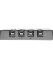 Tripp Lite 4-Port USB 2.0 Printer Sharing Switch - USB - 4 USB Port(s) - 4 USB 2.0 Port(s) - PC, Mac