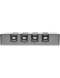 Tripp Lite 4-Port USB 2.0 Printer Sharing Switch - USB - 4 USB Port(s) - 4 USB 2.0 Port(s) - PC, Mac