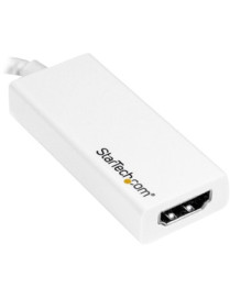 StarTech.com StarTech.com - USB-C to HDMI Adapter - 4K 30Hz - White - USB Type-C to HDMI Adapter - USB 3.1 - Thunderbolt 3 Compa