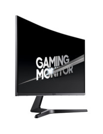 Samsung C32JG52QQN 31.5" WQHD Curved Screen LCD Monitor - 16:9 - Dark Silver - 2560 x 1440 - 16.7 Million Colors - 300 cd/m² Typ