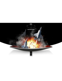 Samsung C32JG52QQN 31.5" WQHD Curved Screen LCD Monitor - 16:9 - Dark Silver - 2560 x 1440 - 16.7 Million Colors - 300 cd/m² Typ