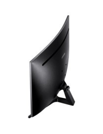 Samsung C32JG52QQN 31.5" WQHD Curved Screen LCD Monitor - 16:9 - Dark Silver - 2560 x 1440 - 16.7 Million Colors - 300 cd/m² Typ