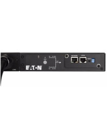 Eaton eATS 9-Outlet PDU - NEMA L6-20P - 8 x IEC 60320 C13, 1 x IEC 60320 C19 - 120 V AC, 230 V AC - 3.33 kW - Network (RJ-45) - 