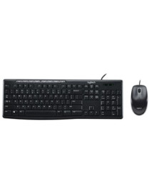 Logitech Media Combo MK200 Keyboard & Mouse - Retail - English Keyboard layout