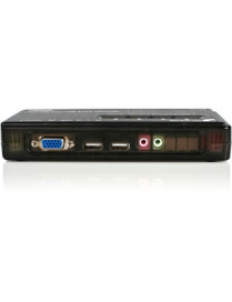 StarTech.com StarTech.com SV411KUSB - KVM / audio switch - USB - 4 ports - 1 local user - Control 4 USB enabled computers with t