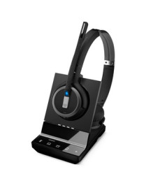 EPOS | SENNHEISER IMPACT SDW 5065 - US Headset - Stereo - Wireless - DECT - 590.6 ft - 150 Hz - 11 kHz - On-ear - Binaural - Omn