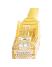 StarTech.com 14ft CAT6 Ethernet Cable - Yellow Snagless Gigabit - 100W PoE UTP 650MHz Category 6 Patch Cord UL Certified Wiring/