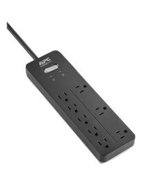 APC by Schneider Electric SurgeArrest Home/Office 8-Outlet Surge Suppressor/Protector - 8 x NEMA 5-15R - 2160 J - 120 V AC Input