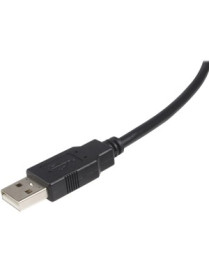 StarTech.com 10 ft USB 2.0 Certified A to B Cable - M/M - Type A Male - Type B Male - 10ft - Black