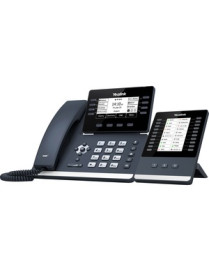 Yealink SIP-T53W IP Phone - Corded - Corded/Cordless - Wi-Fi, Bluetooth - Wall Mountable, Desktop - Classic Gray - VoIP - IEEE 8