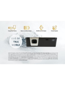 AAXA Technologies HP-P6X-01 DLP Projector - 16:9 - Black, Gray - 1280 x 800 - Front - 30000 Hour Normal ModeWXGA - 2,000:1 - 100