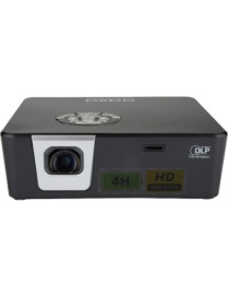 AAXA Technologies HP-P6X-01 DLP Projector - 16:9 - Black, Gray - 1280 x 800 - Front - 30000 Hour Normal ModeWXGA - 2,000:1 - 100