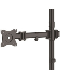 StarTech.com Quad Monitor Stand - Crossbar - Steel - Monitors up to 27"- Vesa Monitor - Computer Monitor Stand - Monitor Arm - I