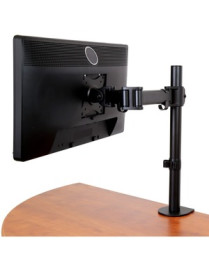 StarTech.com Desk Mount Monitor Arm 8kg VESA Displays - Articulating Single Monitor Pole Mount - Height Adjustable Arm - Clamp/G